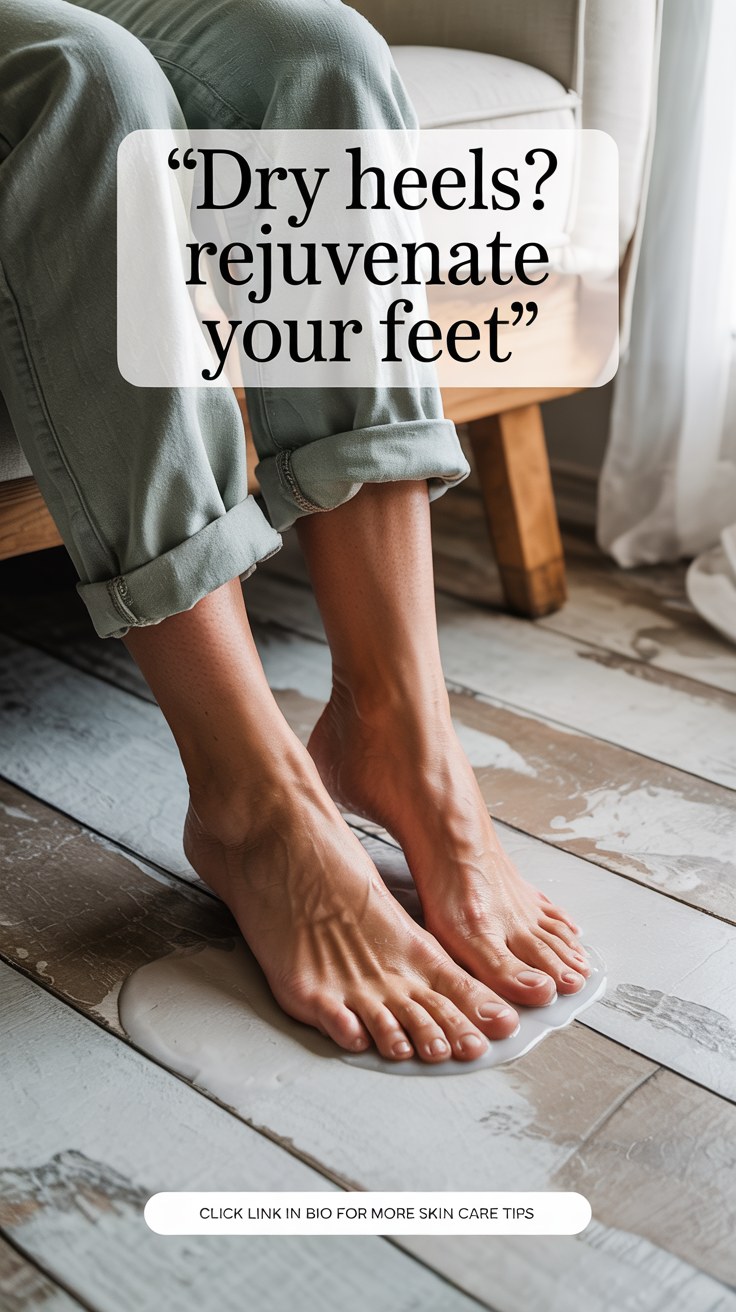 Natural Foot Soak for Dry Heels: DIY Rejuvenation Remedy